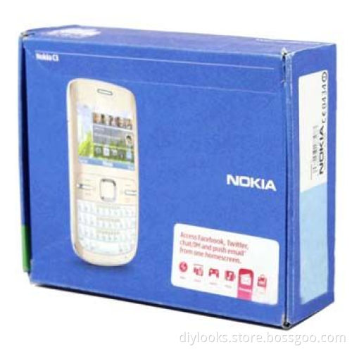 Refurbished Original Nokia C3, Magenta